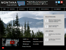 Tablet Screenshot of montanafilm.com